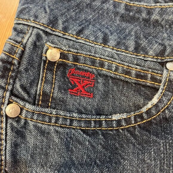 Women's Twenty X, Wrangler Jean Co, Jackson Lower Rise, Size 13/14x34 - Picture 9 of 16